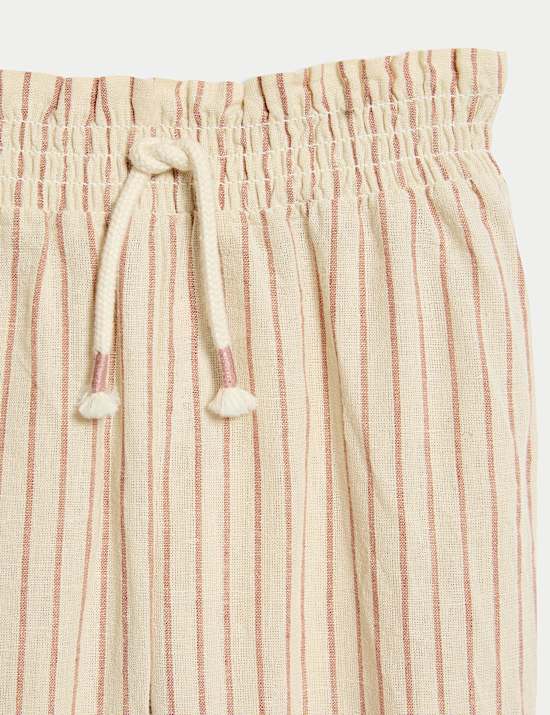 2pc Cotton Rich Striped Outfit (0-3 Yrs)