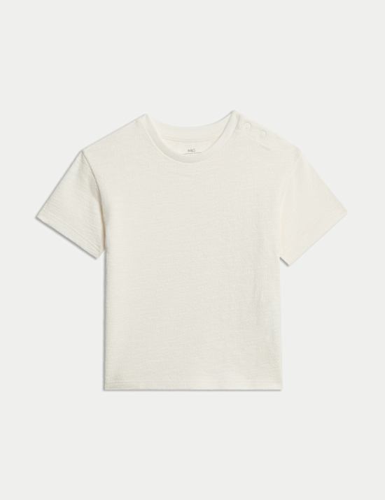 2pc Cotton Rich Embroidered Bibshort Outfit (0-2 Yrs)