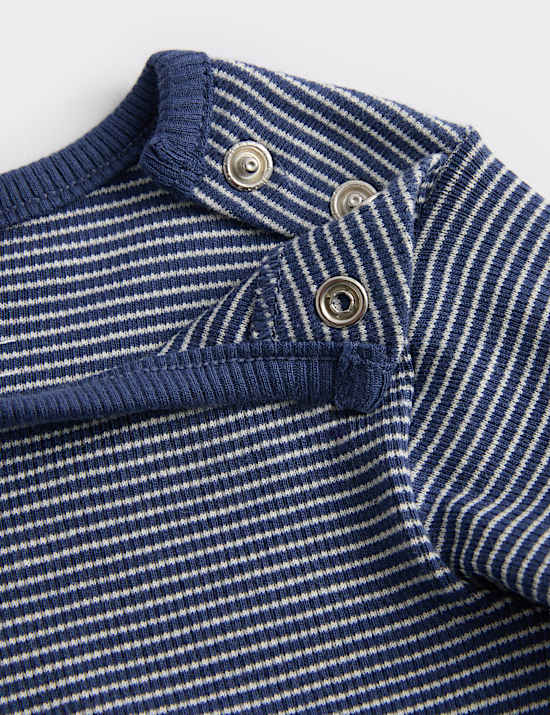 Cotton Rich Strawberry Dungaree Outfit (0 Mths-3 Yrs)