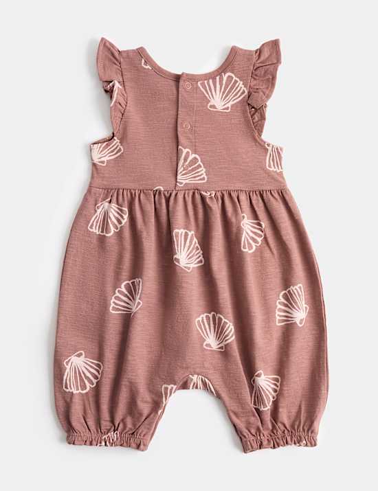 Pure Cotton Shell Romper (0-3 Yrs)