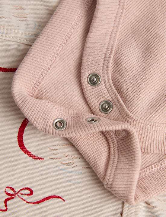 תלבושת אוברול מבד ארוג עם הדפס עכברים (0-‏36 חודשים)