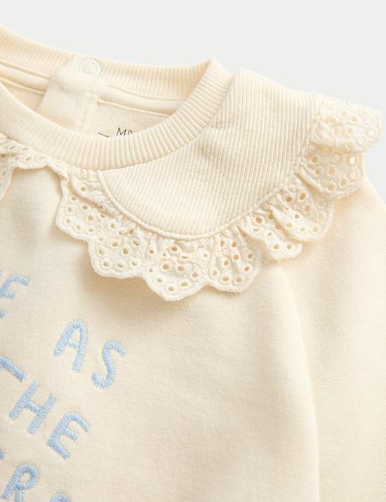 Ensemble 2 pièces en coton top et bas motif cheval (jusqu’au 6 ans)