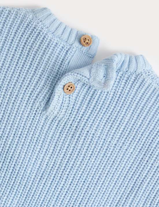 4 Piece Cotton Rich Knitted Outfit (0-6 Years)