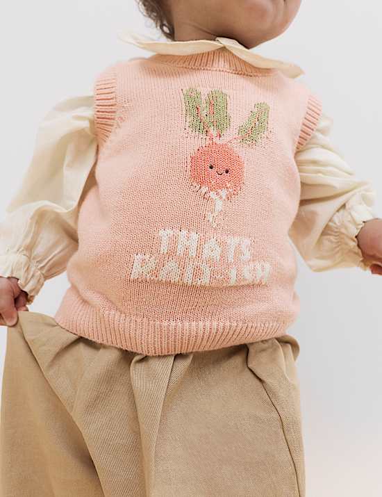 3-delige outfit met tanktop van puur katoen en broek (0-3 jaar)