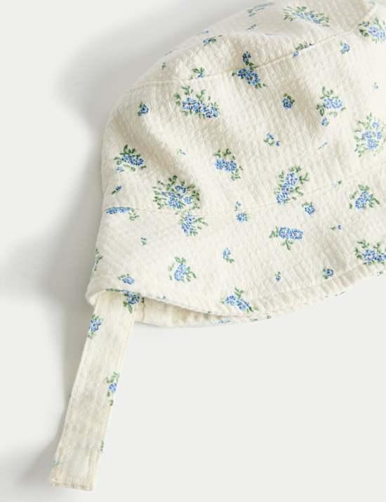 2 Piece Pure Cotton Dress with Hat (0 Months - 5 Years)