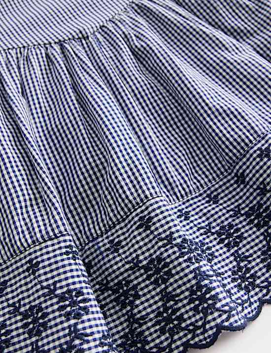 Kostkovan&eacute; vy&scaron;&iacute;van&eacute; &scaron;aty z čist&eacute; bavlny (0&ndash;5 let)