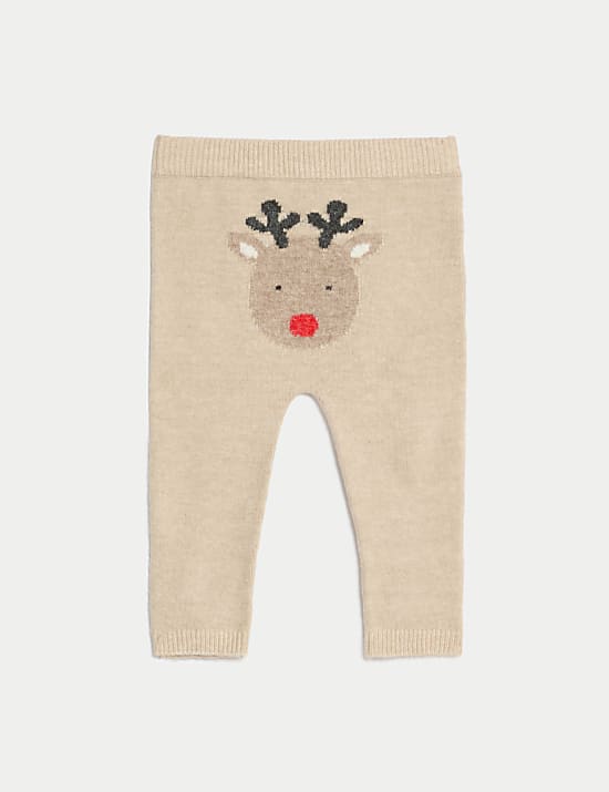 Κολάν με ελαστική μέση και τάρανδο (0-3 ετών)