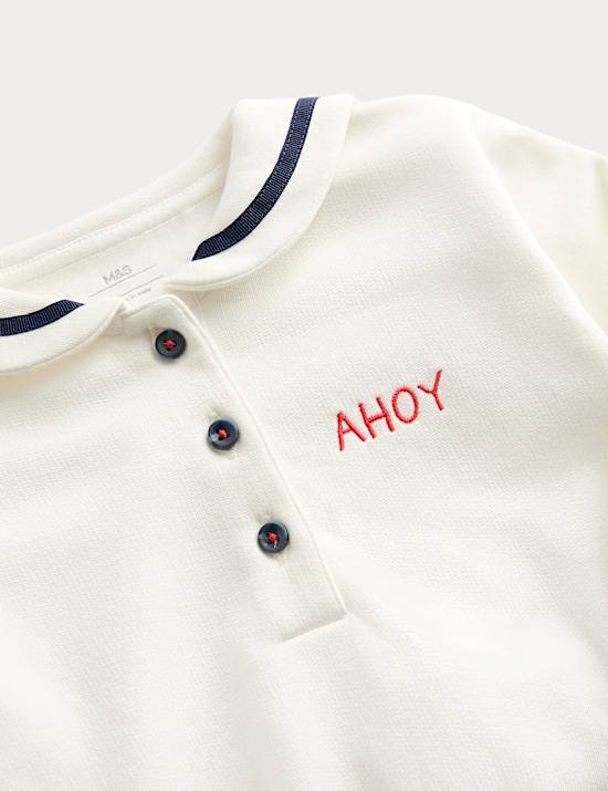 Cotton Rich Sweatshirt (0 Mths-3 Yrs)