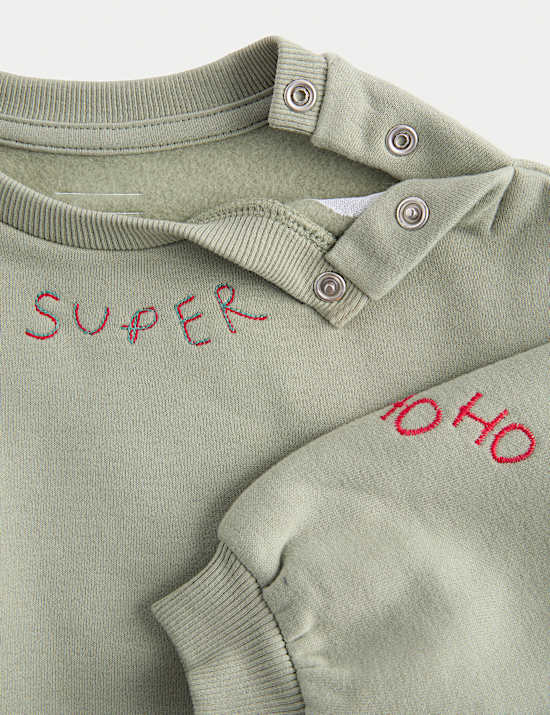 2pc Cotton Rich Top & Bottom Outfit (0-3 Yrs)