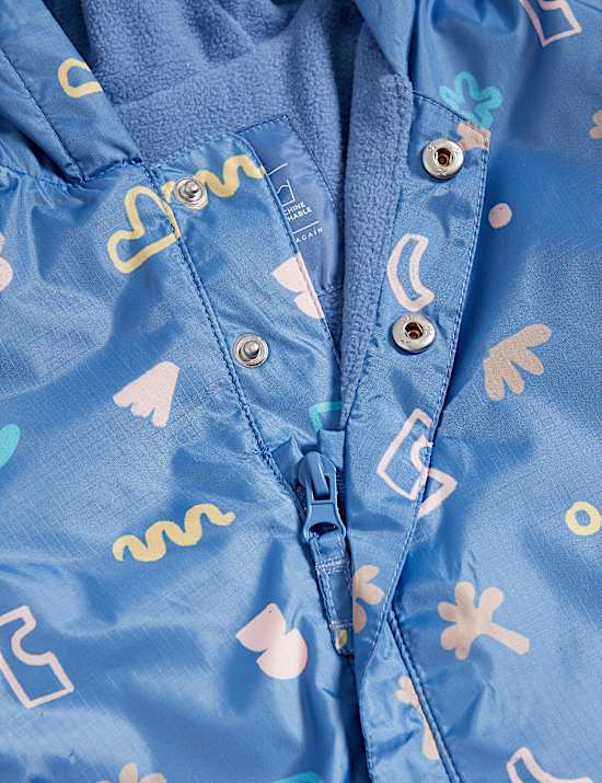 Surf Print Puddlesuit (0-3 Yrs)