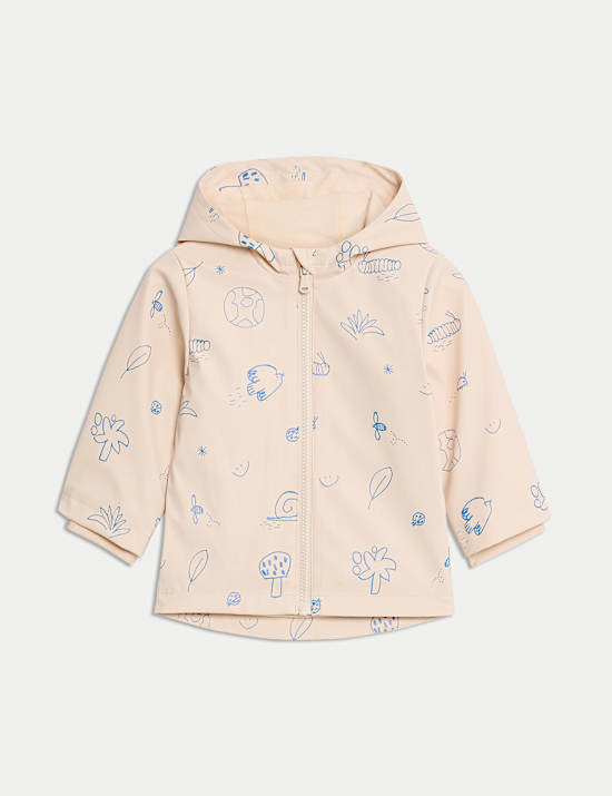 Print Fisherman Coat (0-3 Yrs)