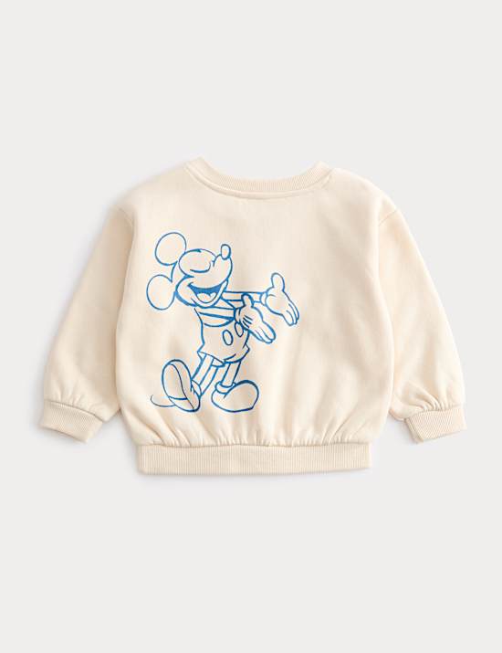 2-delige outfit met Mickey Mouse™-sweatshirt (0-3 jaar)