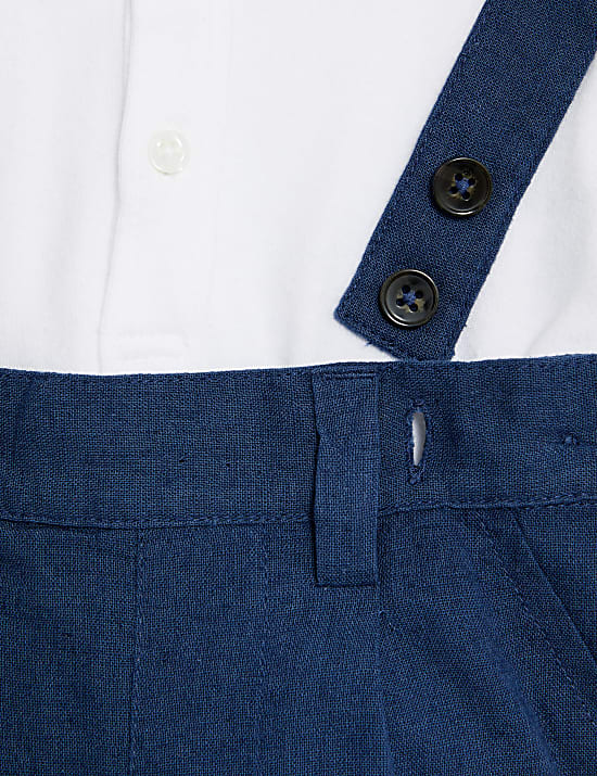 2pc Cotton Rich Top & Bottom Outfit (0-3 Yrs)