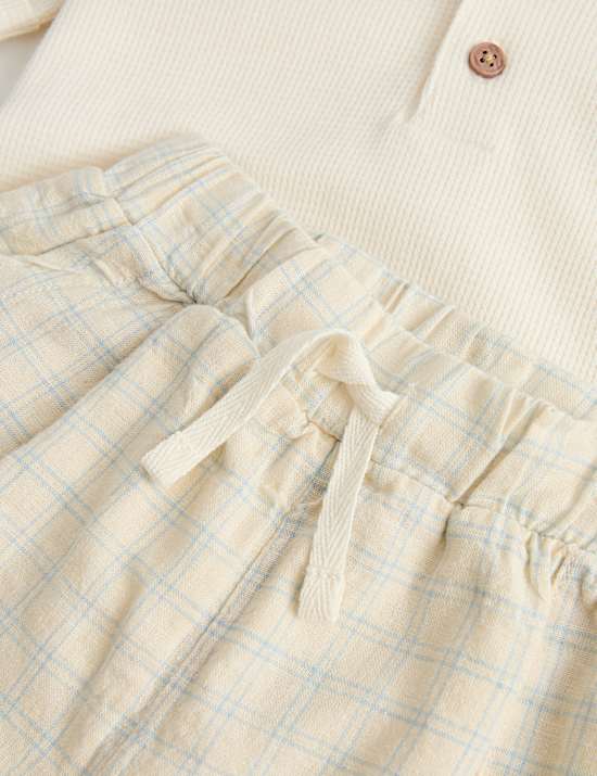 3-częściowy str&oacute;j Peter Rabbit&trade; z szortami z przewagą bawełny (0&ndash;3 lata)