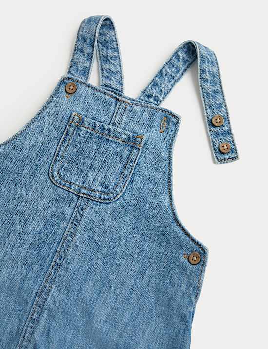 2 Piece Denim Peter Rabbit&trade; Bibshort Outfit (0-3 Yrs)