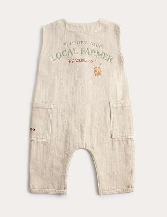 Cotton Rich Winnie the Pooh&trade; Romper (0-3 Yrs)