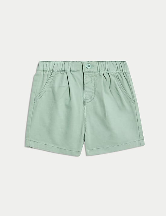 2 Potong Pakaian Bahan Katun Atasan & Bawahan (0-3 Thn)