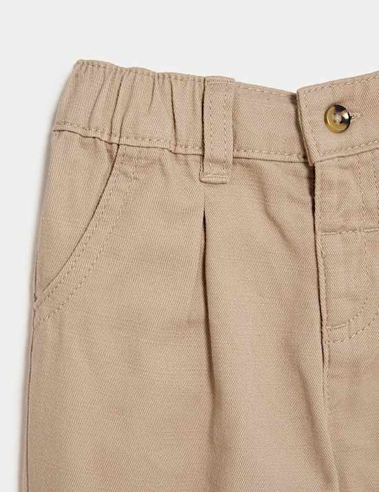 תלבושת 3 חלקים מכותנה טהורה עם פסים (0-&rlm;3 שנים)