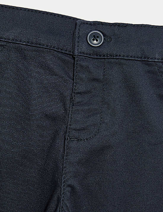 2pc Cotton Blend Striped Knit Polo Outfit (0 Mths-3 Yrs)