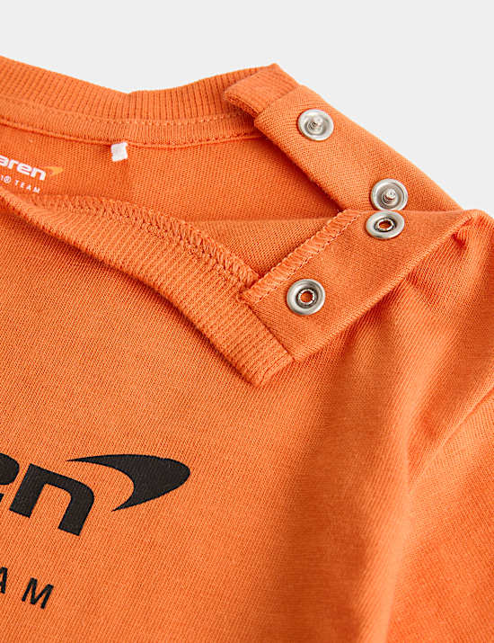 Ensemble 2 pi&egrave;ces short & t-shirt &agrave; motif McLaren (jusqu&rsquo;au 3 ans)