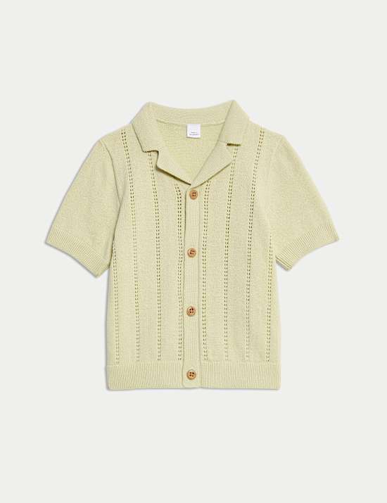 2pc Pure Cotton Knitted Outfit (0-3 Yrs)