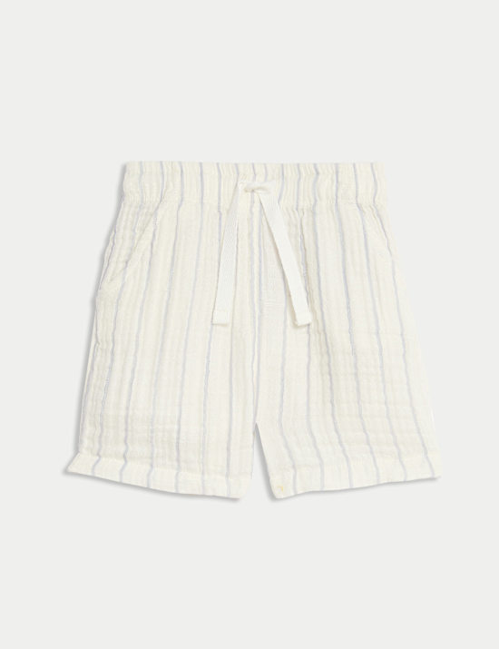 2pc Pure Cotton Top & Shorts Outfit (0-3 Yrs)