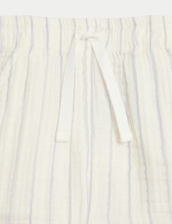 2pc Pure Cotton Top & Shorts Outfit (0-3 Yrs)