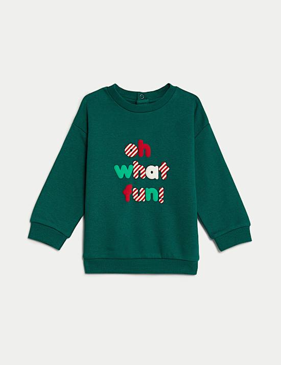 2pc Cotton Rich Slogan Outfit (0-3 Yrs)