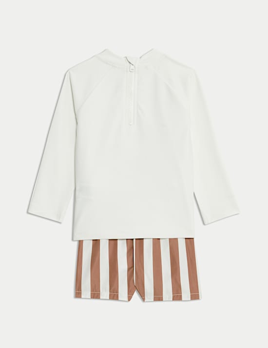 2pc Surf Rash Vest Swim Set (0-3 Yrs)