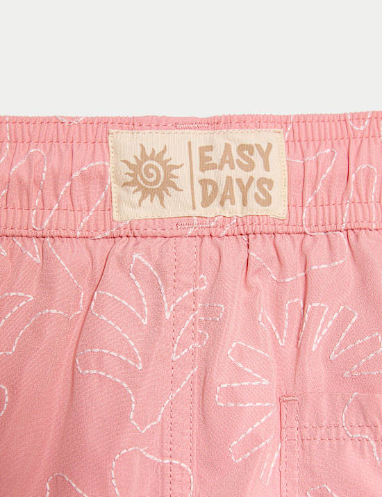 Embroidered Swim Shorts (0- 3 Yrs)