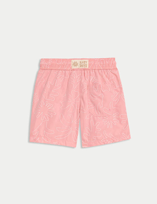 Embroidered Swim Shorts (0- 3 Yrs)