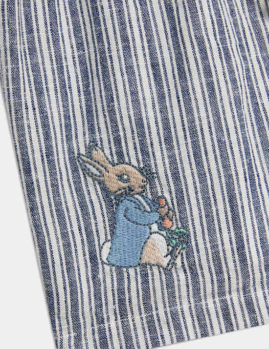 3pc Cotton Rich Peter Rabbit™ Shorts Outfit (0-3 Yrs)
