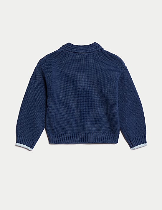 Pure Cotton Peter Rabbit™ Cardigan (0 Mths-3 Yrs)