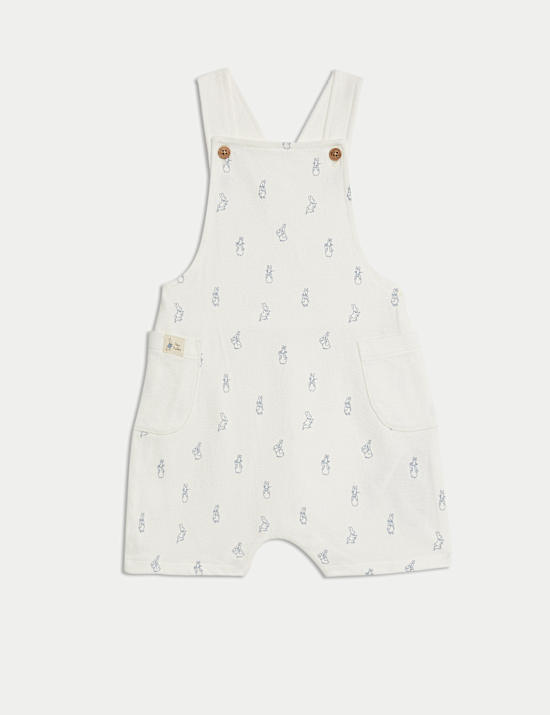 2pc Cotton Rich Peter Rabbit&trade; Bibshort (0-3 Yrs)