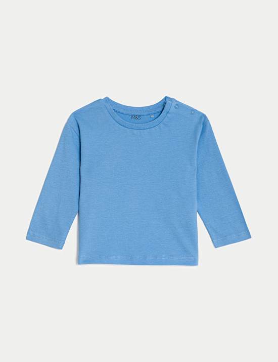 2pk Pure Cotton Tops (0-3 Yrs)