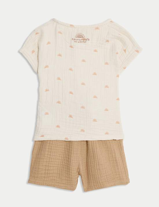 2pc Pure Cotton The Lion King&trade; Outfit (0-3 Yrs)