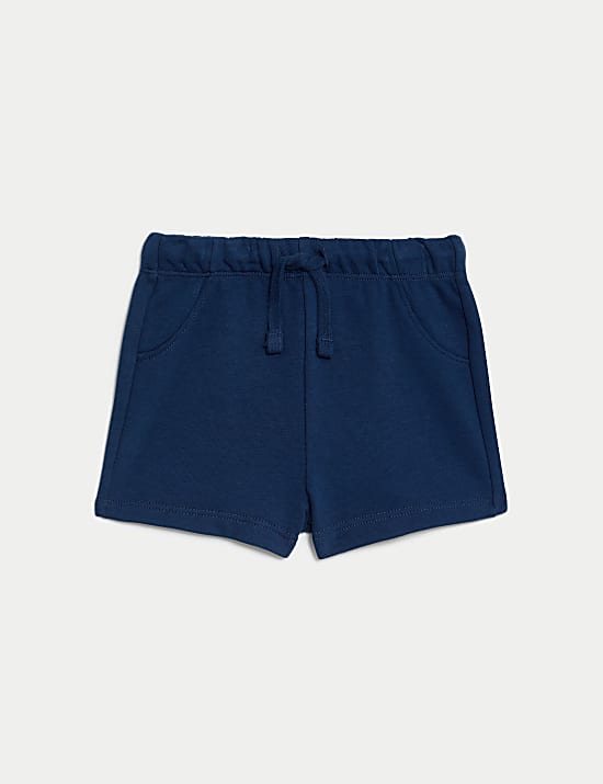 2 Pak Celana Pendek Bahan Katun (0-3 Thn)