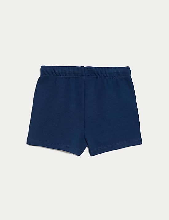 2 Pak Celana Pendek Bahan Katun (0-3 Thn)