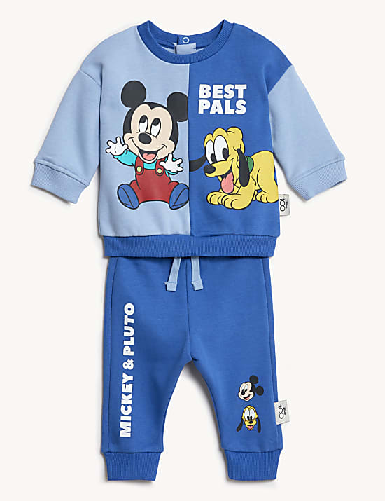 2pc Cotton Rich Mickey Mouse&trade; Outfit