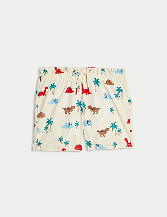 2pc Dinosaur Rash Vest Swim Set (0-3 Yrs)