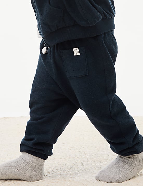 Jogginghose aus reiner Baumwolle (0–6 J.)