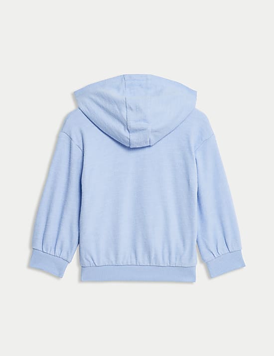 Pure Cotton Zip Hoodie (0-6 Yrs)