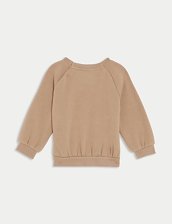 Cotton Blend Sweatshirt (0-3 Yrs)