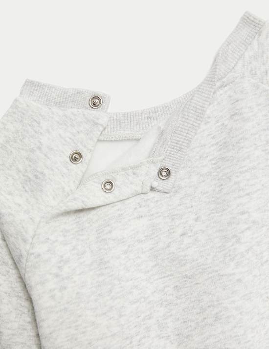 Φούτερ από σύμμεικτο βαμβάκι (0-3 ετών)