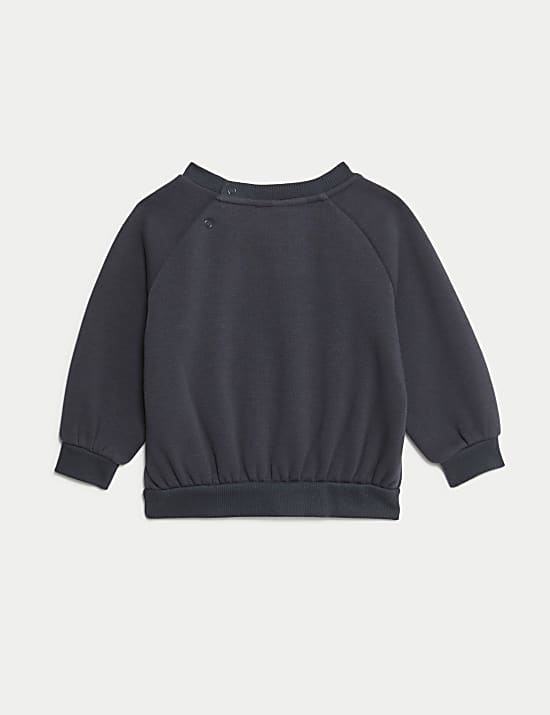 Cotton Blend Sweatshirt (0-3 Yrs)