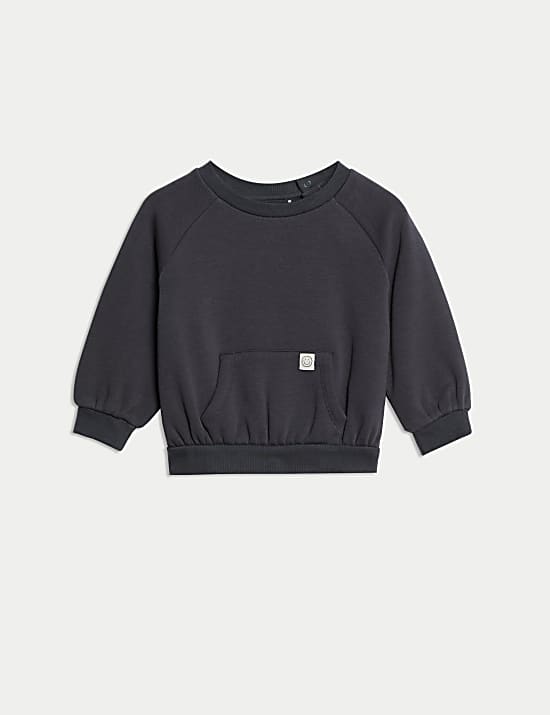 Cotton Blend Sweatshirt (0-3 Yrs)