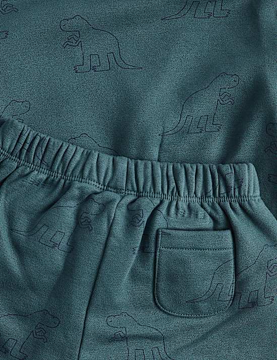 2 Piece Dino Sweat Outfit (0-5 Yrs)