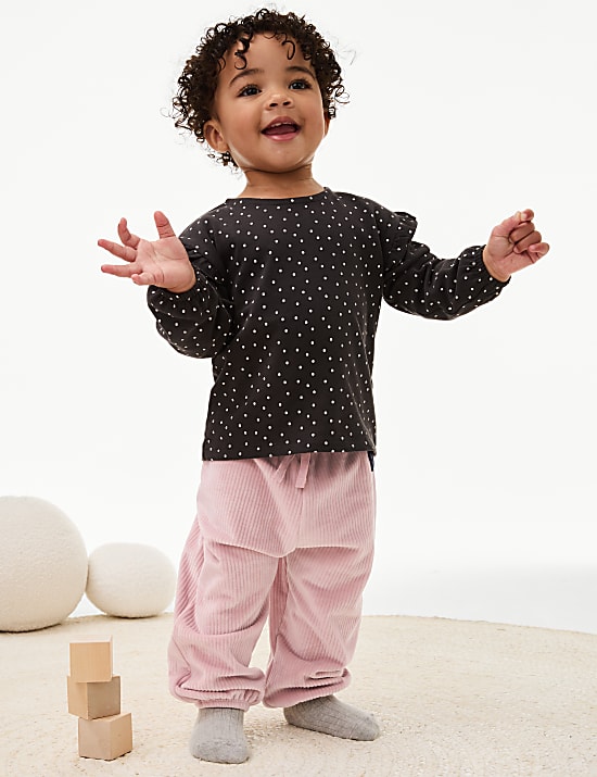 Fleece Lined Joggers (0-3 Yrs)