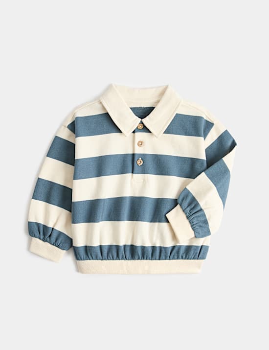 Pure Cotton Single Jersey Rugby Shirt (0-5 Yrs)