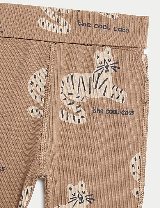 2pc Cotton Rich Big Cat Outfit (0-3 Yrs)